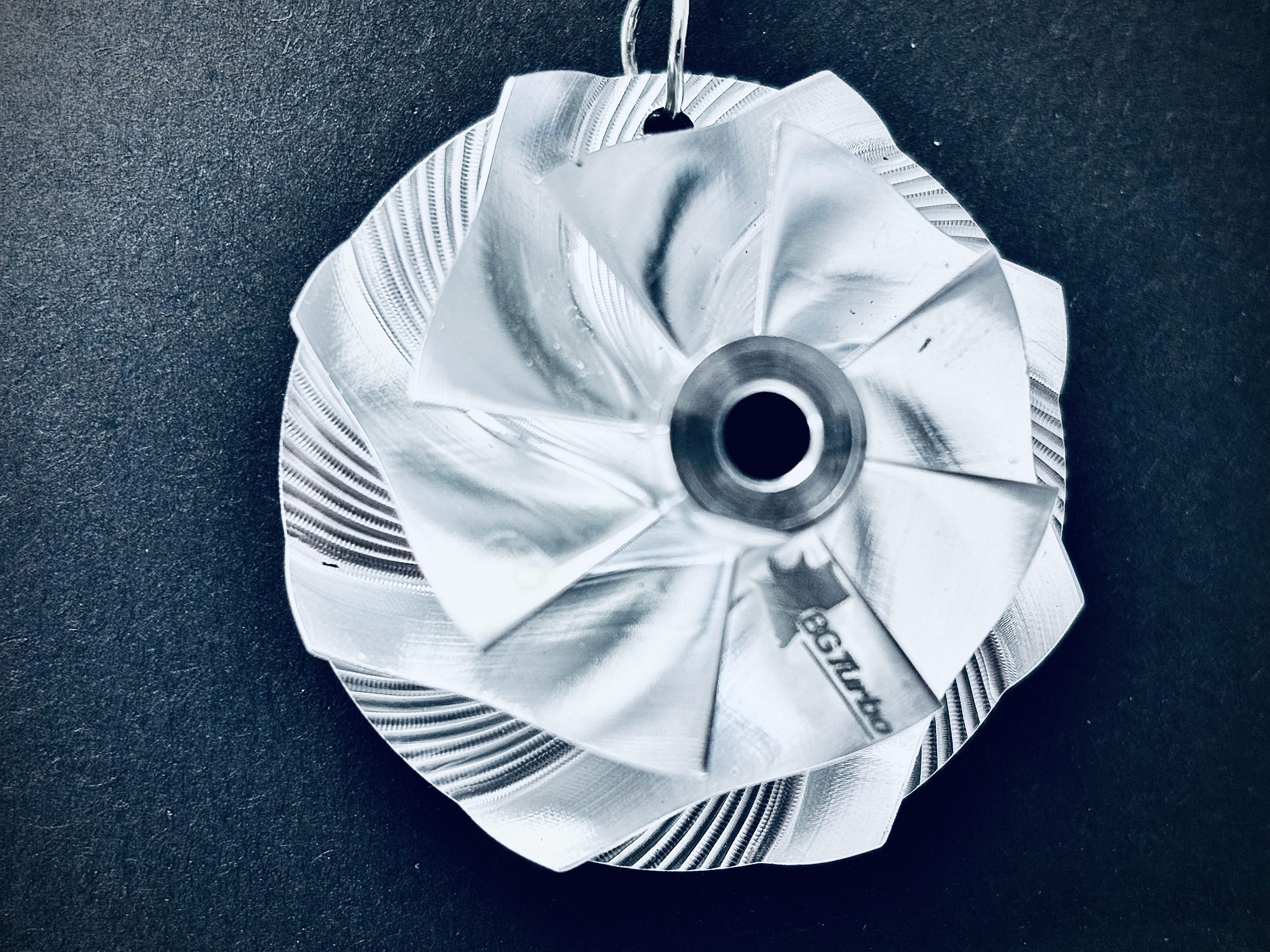 Porte-clés roue forgée MFS Performance _ Édition BG Turbo
